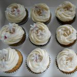 Vanilla Cloud Bakery | Snowflake Cupcakes